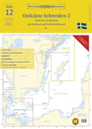Sportbootkarten Satz 12: Ostküste Schweden 2 (2010): Mem bis Stockholm mit Gotland und Södertäljekanal: Alle Infos bei Amazon