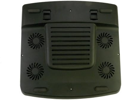 LB1 High Performance New Toshiba Satellite M305D-S4830 (AMD Turion X2 Ultra ZM-80 Dual-Core processor 2.1 GHz speed processor 4 GB DDR2 SDRAM 250 GB hard drive 14.1" LCD+Web Cam DVD±RW DL Labelflash ATI Radeon 3100) Super Cooling Fan Cooling System Cooling Pads with 5 Fans (Black)-18 Months Warranty