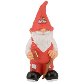 Forever Collectibles NCAA Louisville Cardinals Garden Gnome&nbsp;Newest Version