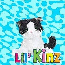 41A v%2BPsg7L Webkinz Collectible LilKinz Mini Plush Stuffed Animals Black & White Cat