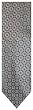 Men's Donald J. Trump Necktie Neck Tie Signature Collection Silver and Black