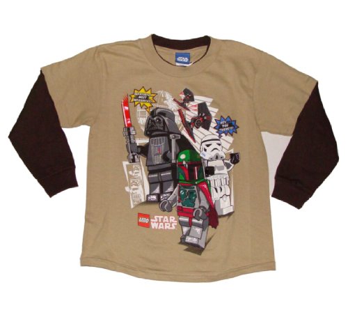  Lego Star Wars The Empire Characters Boys Long Sleeve T-shirt
