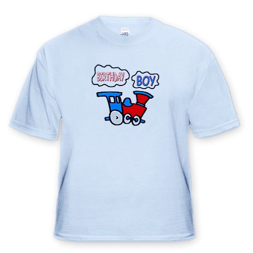 Birthday Boy - Light Blue Infant Lap-Shoulder Tee (18M)