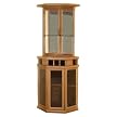 Corner Bar Unit- Honey Maple