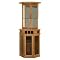 Corner Bar Unit- Honey Maple