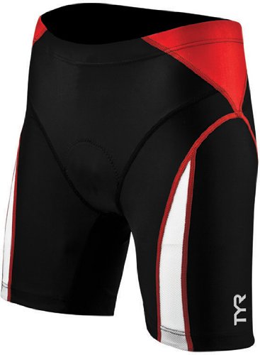 TYR Competitor 6in Tri Women's Shorts Navy/Red, M On Sale