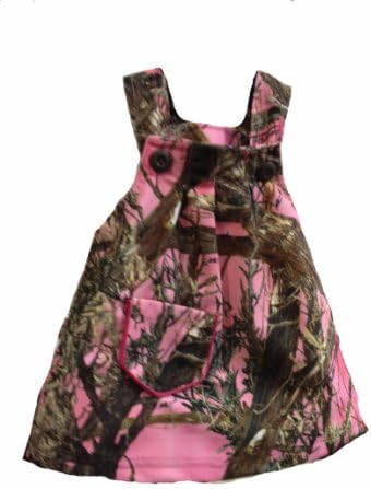 Huntress Brand Pink Camo Baby Dress (12 Month)