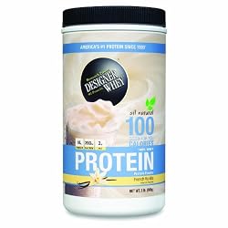 DESIGNER WHEY Protein Powder Supplement, French Vanilla, 2-Pound Container