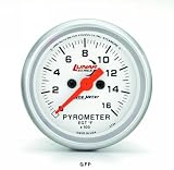 Auto Meter | 4144 2 1/16 Lunar Series - Pyrometer Kit - Full Sweep Electric - 0-1600 Degrees F
