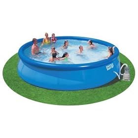15' diameter x 36" height Easy Set Pool with Filter Pump & Video