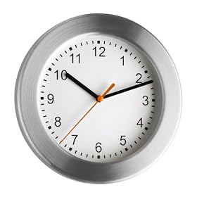 TFA Dostmann - Horloge Murale - Gris M�tal (Import Allemagne)