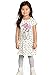 EGELEXY Kid Girl's Cotton Cat Print Short Sleeve Tutu Dress