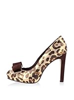 Roberto Botella Salones M14849 (Dorado / Leopardo)