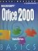 Book Microsoft Office 2000 BASICS