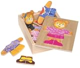 kids and infants educational toys item: Bear Dress Up Puzzle