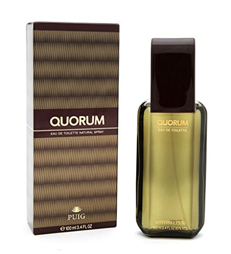 Quorum by puig for men. eau de toilette spray 3.4 ounces