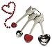 RSVP Heart Measuring Spoon, Set of 4
