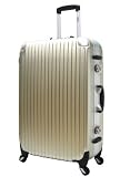 CARGO・TSAロータリーロックスーツケース54ｃｍ 　ゴールドTWTSA21の画像