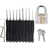 DmsBang High Quality Practice Padlock Set Lock Set Lock Tool Set Locksmith Very Durable Metal Lock Set