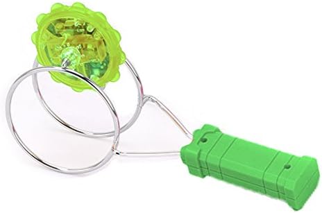 Magnetic Flashing Yoyo Gyro Wheel Toy - Green
