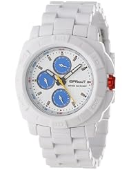 Sprout Unisex ST/3800BLWT White Corn Resin Bracelet  Multi-Function Watch