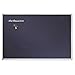 QRTPCA406B - Quartet Porcelain Black Chalkboard w/Aluminum Frame