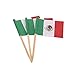 Royal Mexican Flag Picks, Pack of 144