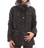 Khujo Damen Jacke Magda, black, Gr. XXL