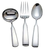 Reed & Barton Cabot 18/10 Stainless Steel 3-Piece Flatware Serving Set