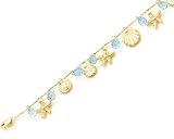 14K 'Sea Life' Bracelet 7