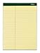 Tops Docket Writing Pads with 100 Sheets, Extra-Strong Back, 8-1/2