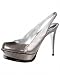 Zahara Snake Slingback Platform Sandal