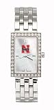 Nebraska Corn Huskers Starlette Stainless Steel Watch