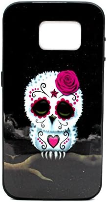 S6 Case,Galaxy S6 Case, IVY Cute Rose Owl - Luxury Cute Fashion 2in1 Border With TPU Case Cover Skin For Samsung Galaxy S6