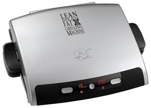 Childrens Toyshop  Kitchen & Housewares : George Foreman 12205 Next Grilleration Health Grill with sloped grill design and removable plates - cooks up to 6 portions