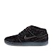 Nike Mens Lunar Stefan Janoski Mid Flash Black/Clear/Black
