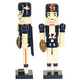 Denver Broncos 14" Tall Wooden Nutcrakcer