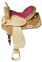 13", 14", 15" Barrel Saddle w/Silver by Blue River Saddlery
