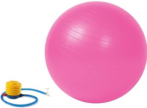 Bespolitan Sports Strength Exercise Stability Ball Gym Balance Ball Balance Chair Fitness Chair Stability Ball Chair Pregnancy Ball with Pump