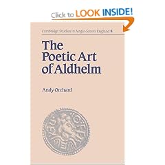The Poetic Art of Aldhelm (Cambridge Studies in Anglo-Saxon England)