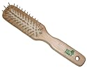 KostKamm Holz-Haarbürste mit Noppen, 5-reihig, Ahorn