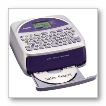 Casio CW-75 CD Label Printer