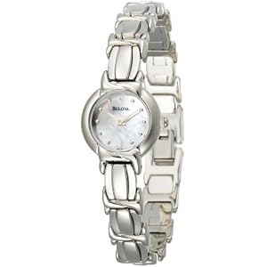 Bulova Ladies 96L90 Mother of Pearl Bracelet Watch