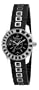 Christian Dior Women's CD112116R001 Christal Diamond Black Dial Watch