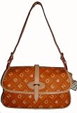 41A0QV0Q74L. SL160  Dooney & Bourke Purse Handbag Large Flap Tangerine