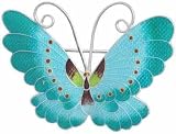 Sterling Silver Enamel Butterfly Pin Bursting with color