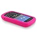 Hot Pink Silicone Case / Skin / Cover for RIM BlackBerry Curve 8520 / 8530 thumb