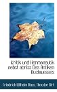 Kritik und Hermeneutik nebst abriss Des Antiken Buchwesens (German Edition)