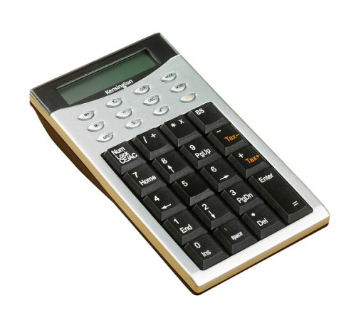 Kensington Wireless CalcPad Ziffernblock schnurlos Taschenrechner Silber