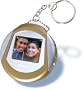 TAO 1.4" Digital Picture Keychain (Round)
